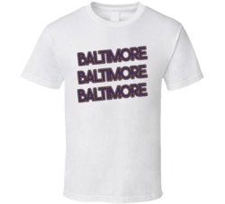 Baltimore Football Retro Fan T Shirt Baltimore Football Retro Fan T Shirt
