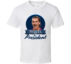 Miguel Ruiz For President Barcelona Soccer T Shirt Miguel Ruiz For President Barcelona Soccer T Shirt