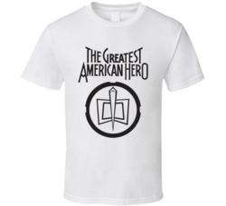 The Greatest American Hero Retro 80s Tv Show Logo Fan T Shirt The Greatest American Hero Retro 80s Tv Show Logo Fan T Shirt
