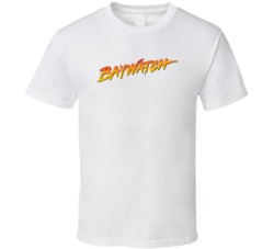 Baywatch Retro 80s Tv Show Logo Fan T Shirt Baywatch Retro 80s Tv Show Logo Fan T Shirt