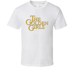 The Golden Girls Retro 80s Tv Show Logo Fan T Shirt The Golden Girls Retro 80s Tv Show Logo Fan T Shirt