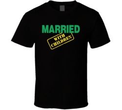 Married With Children Retro 80s Tv Show Logo Fan T Shirt Married With Children Retro 80s Tv Show Logo Fan T Shirt