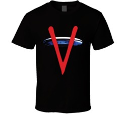 V Retro 80s Tv Show Logo Fan T Shirt V Retro 80s Tv Show Logo Fan T Shirt
