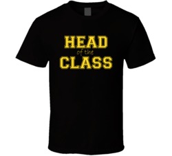 Head Of The Class Retro 80s Tv Show Logo Fan T Shirt Head Of The Class Retro 80s Tv Show Logo Fan T Shirt