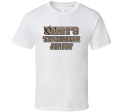New Orleans Aints Throwback Jersey Football T Shirt New Orleans Aints Throwback Jersey Football T Shirt