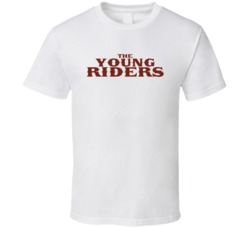 The Young Riders Retro 80s Tv Show Logo Fan T Shirt The Young Riders Retro 80s Tv Show Logo Fan T Shirt