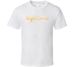 Night Court Retro 80s Tv Show Logo Fan T Shirt Night Court Retro 80s Tv Show Logo Fan T Shirt