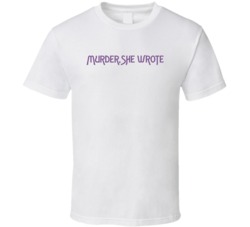 Murder She Wrote Retro 80s Tv Show Logo Fan T Shirt Murder She Wrote Retro 80s Tv Show Logo Fan T Shirt