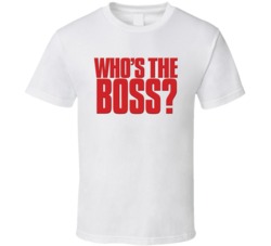 Who's The Boss Retro 80s Tv Show Logo Fan T Shirt Who's The Boss Retro 80s Tv Show Logo Fan T Shirt
