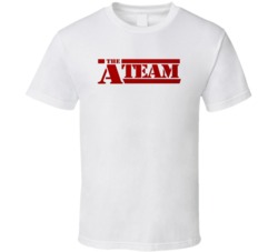 The A Team Retro 80s Tv Show Logo Fan T Shirt The A Team Retro 80s Tv Show Logo Fan T Shirt