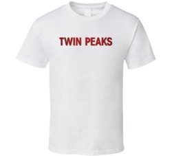 Twin Peaks Retro 80s Tv Show Logo Fan T Shirt Twin Peaks Retro 80s Tv Show Logo Fan T Shirt