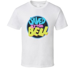 Saved By The Bell Retro 80s Tv Show Logo Fan T Shirt