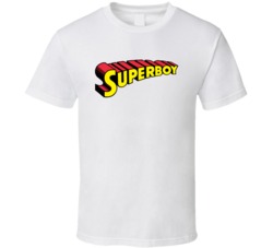 Superboy Retro 80s Tv Show Logo Fan T Shirt Superboy Retro 80s Tv Show Logo Fan T Shirt