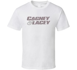 Cagney And Lacey Retro 80s Tv Show Logo Fan T Shirt Cagney And Lacey Retro 80s Tv Show Logo Fan T Shirt
