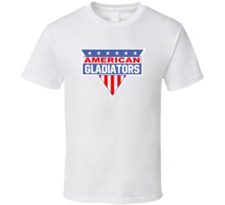 American Gladiators Retro 80s Tv Show Logo Fan T Shirt