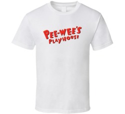 Pee Wee's Playhouse Retro 80s Tv Show Logo Fan T Shirt Pee Wee's Playhouse Retro 80s Tv Show Logo Fan T Shirt