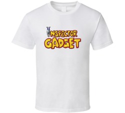 Inspector Gadget Retro 80s Tv Show Logo Fan T Shirt Inspector Gadget Retro 80s Tv Show Logo Fan T Shirt