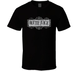 Beetlejuice Retro 80s Tv Show Logo Fan T Shirt Beetlejuice Retro 80s Tv Show Logo Fan T Shirt