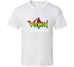 Voltron Defender Of The Universe Retro 80s Tv Show Logo Fan T Shirt Voltron Defender Of The Universe Retro 80s Tv Show Logo Fan T Shirt
