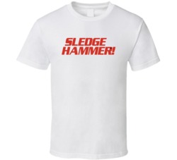 Sledge Hammer Retro 80s Tv Show Logo Fan T Shirt Sledge Hammer Retro 80s Tv Show Logo Fan T Shirt