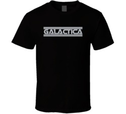 Galactica Retro 80s Tv Show Logo Fan T Shirt Galactica Retro 80s Tv Show Logo Fan T Shirt