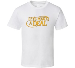 Let's Make A Deal Retro 80s Tv Show Logo Fan T Shirt Let's Make A Deal Retro 80s Tv Show Logo Fan T Shirt