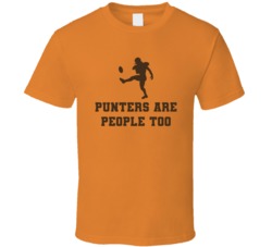 Jamie Gillan Cleveland Punters Are People Too Football T Shirt Jamie Gillan Cleveland Punters Are People Too Football T Shirt