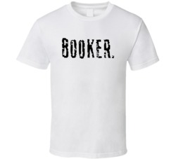 Booker Retro 80s Tv Show Logo Fan T Shirt Booker Retro 80s Tv Show Logo Fan T Shirt