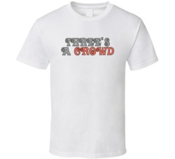 Three's A Crowd Retro 80s Tv Show Logo Fan T Shirt Three's A Crowd Retro 80s Tv Show Logo Fan T Shirt