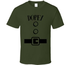 Dopey Seven Dwarfs Snow White Halloween Costume T Shirt Dopey Seven Dwarfs Snow White Halloween Costume T Shirt
