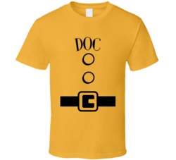 Doc Seven Dwarfs Snow White Halloween Costume T Shirt Doc Seven Dwarfs Snow White Halloween Costume T Shirt