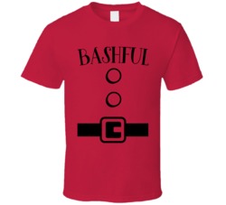 Bashful Seven Dwarfs Snow White Halloween Costume T Shirt Bashful Seven Dwarfs Snow White Halloween Costume T Shirt