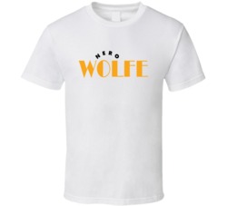 Nero Wolfe Retro 80s Tv Show Logo Fan T Shirt Nero Wolfe Retro 80s Tv Show Logo Fan T Shirt