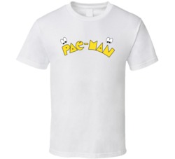 Pac Man Retro 80s Tv Show Logo Fan T Shirt Pac Man Retro 80s Tv Show Logo Fan T Shirt