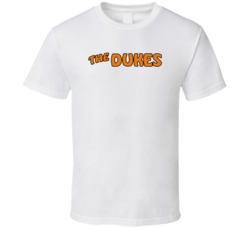 The Dukes Retro 80s Tv Show Logo Fan T Shirt The Dukes Retro 80s Tv Show Logo Fan T Shirt