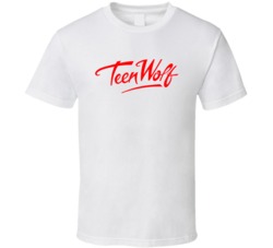 Teen Wolf Retro 80s Tv Show Logo Fan T Shirt Teen Wolf Retro 80s Tv Show Logo Fan T Shirt