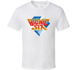 Bionic Six Retro 80s Tv Show Logo Fan T Shirt Bionic Six Retro 80s Tv Show Logo Fan T Shirt