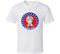 Super Dave Retro 80s Tv Show Logo Fan T Shirt