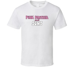 Pink Panther And Sons Retro 80s Tv Show Logo Fan T Shirt Pink Panther And Sons Retro 80s Tv Show Logo Fan T Shirt
