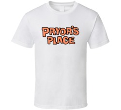 Pryor's Place Retro 80s Tv Show Logo Fan T Shirt Pryor's Place Retro 80s Tv Show Logo Fan T Shirt