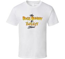 The Bugs Bunny And Tweety Show Retro 80s Tv Show Logo Fan T Shirt The Bugs Bunny And Tweety Show Retro 80s Tv Show Logo Fan T Shirt