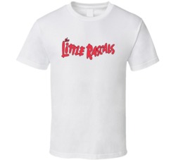 The Little Rascals Retro 80s Tv Show Logo Fan T Shirt The Little Rascals Retro 80s Tv Show Logo Fan T Shirt