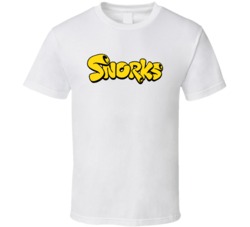 Snorks Retro 80s Tv Show Logo Fan T Shirt Snorks Retro 80s Tv Show Logo Fan T Shirt