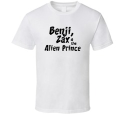 Benji Zax And The Alien Prince Retro 80s Tv Show Logo Fan T Shirt Benji Zax And The Alien Prince Retro 80s Tv Show Logo Fan T Shirt
