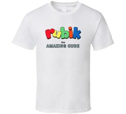 Rubik The Amazing Cube Retro 80s Tv Show Logo Fan T Shirt Rubik The Amazing Cube Retro 80s Tv Show Logo Fan T Shirt