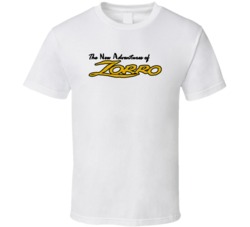 The New Adventures Of Zorro Retro 80s Tv Show Logo Fan T Shirt The New Adventures Of Zorro Retro 80s Tv Show Logo Fan T Shirt