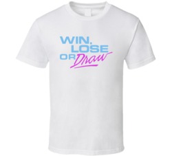 Win Lose Or Draw Retro 80s Tv Show Logo Fan T Shirt Win Lose Or Draw Retro 80s Tv Show Logo Fan T Shirt