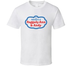 The Adventures Of Raggedy Ann And Andy Retro 80s Tv Show Logo Fan T Sh The Adventures Of Raggedy Ann And Andy Retro 80s Tv Show Logo Fan T Sh