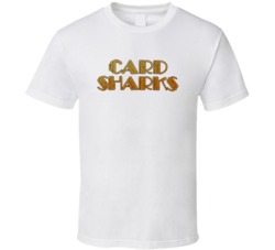 Card Sharks Retro 80s Tv Show Logo Fan T Shirt Card Sharks Retro 80s Tv Show Logo Fan T Shirt