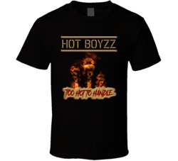 Hot Boyzz Too Hot To Handle San Fransisco Football T Shirt Hot Boyzz Too Hot To Handle San Fransisco Football T Shirt